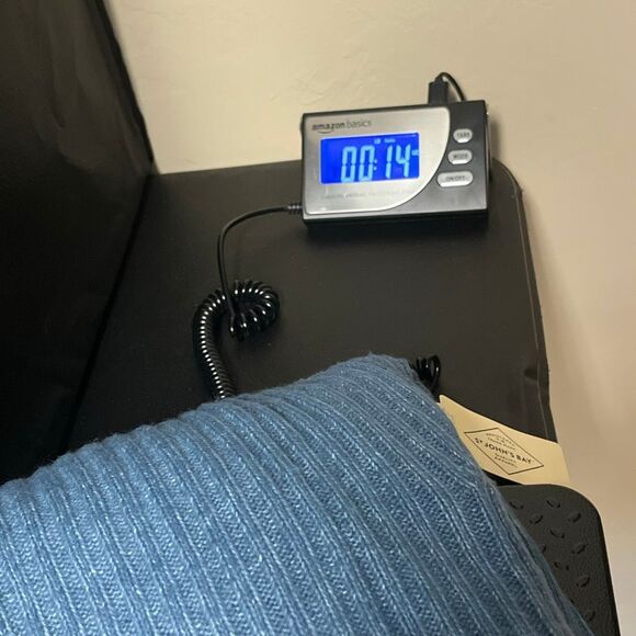 ST. JOHN’S BAY Women’s Pullover Sweater XL Denim Blue V Neck Long Sleeve NWT - Picture 15 of 15